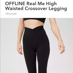 Aerie OFFLINE Real Me Crossover leggings XS